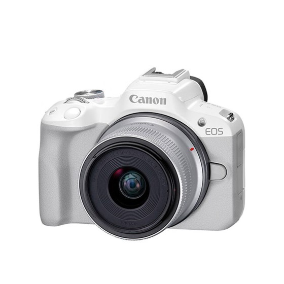 佳能（Canon）EOS R50+18-45mm R50套机白色 微单相机 Vlog人像美颜旅行记录 新手入门