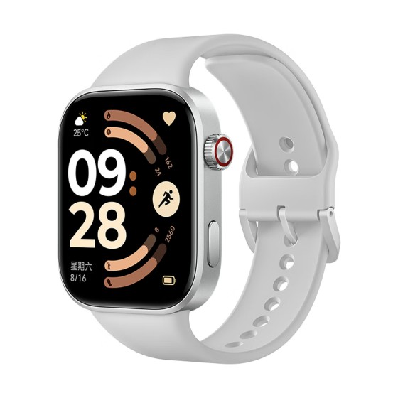 小米（MI）REDMI Watch 6皎月银 国家补贴 澎湃OS 3 心率血氧监测 红米手表6